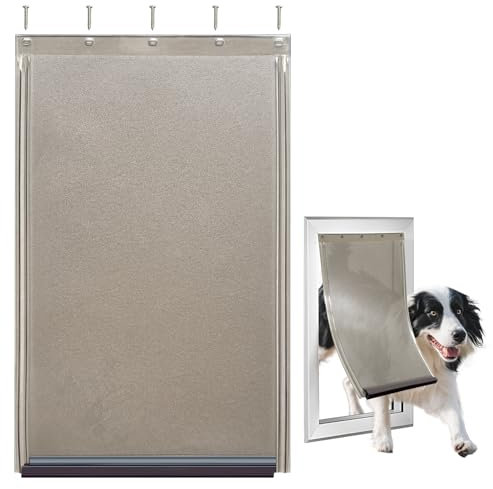 Replacement Bracket for PetSafe Dog Door Replacement Flaps - Large (10 1/8 w X 16 7/8 h)| TPU Durable & Scratch-Resistant | | Compatible with PetSafe PAC11-11039 & Similar Models