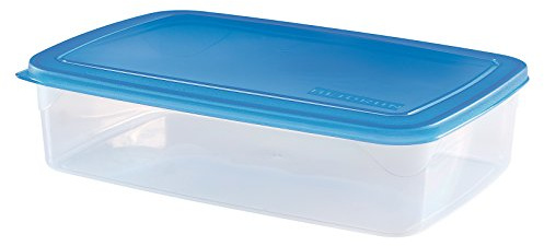 Heidrun 1822 S Behälter Kühlbox Micro, rechteckig, 3 l, transparent/blau