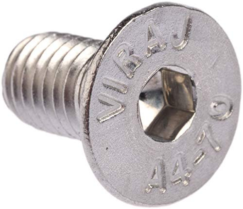 RS PRO Senkkopf Innensechskantschraube, Edelstahl A4, M8 x 1.25mm, 16mm, Packung a 25 Stück