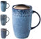 LADAMI 600ml Große tasse - Kaffeetassen - Teetasse - Home Office - Urlaubsgeschenke - Geburtstagsgeschenke für Männer - Cappuccinotassen - Blau