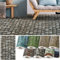 Floordirekt CV-Belag Moonlight 3D - Zuschnitt - Meterware - Bodenbelag PVC Länge auf Maß mit 3D Effekt (100 x 250 cm, Cobble)