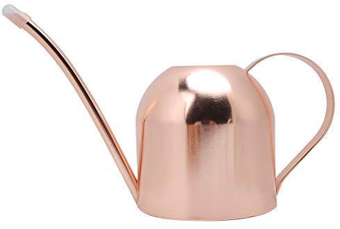 HERCHR Arrosoir pour Plantes, Pot d'arrosage en Acier Inoxydable à Long Bec Plante Mister pour Jardinage Succulent extérieur intérieur 33 oz cuivre