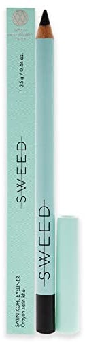 Sweed Satin Kohl Ultra Creamy Black Eyeliner - Wasserdichter und lang tragender Augenstift mit intensiver Farbe