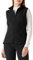 Outdoor Ventures Women's Fleece Vest, Polar Zipper Vest Outerwear Ladies Soft Sleeveless Coat Gilet with Pockets for Fall & Winter(Black,XXL)