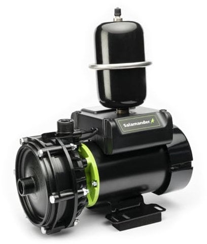 Salamander Pumps - Right Pumps RP80SU Shower Pump - 2.4 Bar Pressure - Single End - Suitable for Any (+ or -) Gravity Fed Systems - Quiet Mark
