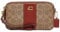 COACH Umhängetasche, Crossbodytasche, Clutch, Signatureprint Braun