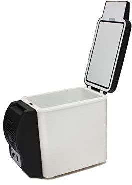 DieffematicBX Nevera Pequeña Car Refrigerator 6L Mini Fridge 2 In 1 Freezer Heater Cooler Warmer Portable Icebox Camping