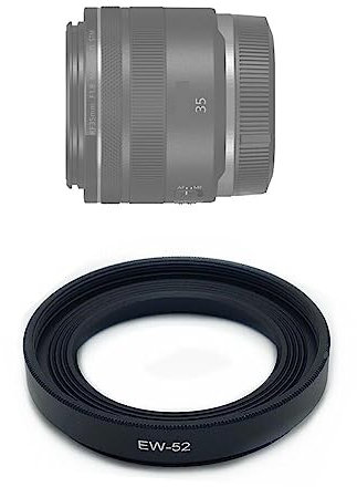 Gegenlichtblende aus Metall ersetzt EW-52, for Canon RF 35 mm F1.8 for Macro is STM, RF 35 f/1.8 EW52 52 mm