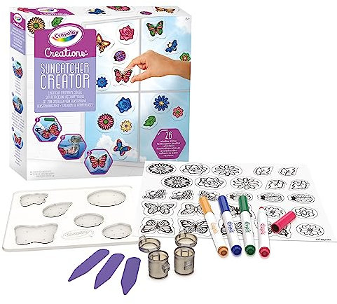 CRAYOLA - Creations, Sonnenfänger-Set, Kreative Beschäftigung und Geschenk für Mädchen, ab 8 Jahren