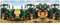 Company Schreibtischunterlage mit Traktor, strapazierfähig, Polyester, 80 cm x 30 cm, Büro-Mauspad, Tastatur-Pad, maschinenwaschbar