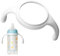 Mam Flaschengriffe, Silikon-Babyflaschengriffhalter, Babyflaschen-Griffe, Halter für Weithalsflaschen, Silikon-Babyflaschen, Glasflaschen Veeteah