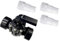 JISADER Valve de remplacement de vanne de dérivation à 3 voies, adaptateur professionnel 32mm 38mm, vanne de dérivation de piscine robuste, filetage 1 1/2, Diamètre 45mm