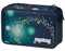 ergobag Maxi Mäppchen Set 40-Teilig, Lyra Bunt- und Filzstifte, Kleingeld Fach, Lineal, Schere RaumfahrBär - Dunkelblau