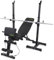 wuuhoo® Homegym-Set – Verstellbare Hantelbank, Langhantelständer & Hanteln für Standard und Olympische Maße Apex x Ramon x John