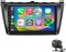 Android 14 Car Radio for Ma-zda 6 2007-2012,9 Inch Touchscreen Car Stereo Head Unit with Carplay Mirror Link GPS Navigation WiFi Bluetooth FM/RDS Radio SWC Dual USB/AUX-in+Backup Camera(Color:S5)