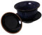 TOPPERFUN 1 Juego Juego De Té Cubierto Bochas Taza De Té Vintage Sopera Tazón De Té Taza Tapa Bol Taza De Degustación De Kung Fu De Porcelana Taza De Té Tradicional China Cerámica