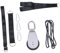 Luxshiny Système de Poulie et Câble Portable pour Triceps Accessoires de Gym en Acier Corde en Nylon Kit de Musculation Entraînement à Outil Polyvalent pour Sport