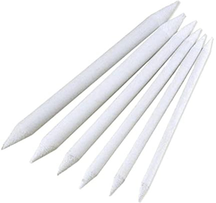 SunaOmni Paper Art Blenders Artist Drawing Blending Stumps Tortillions Sketching Pencils 6PCS Hand Crank Fan Barbecue Hand Fan Grill Blower