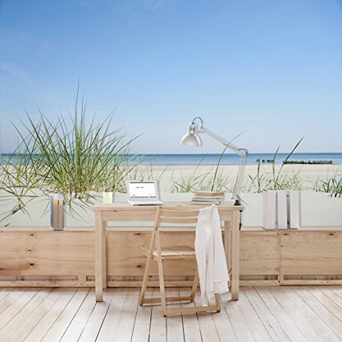 Vliestapete Top Strand Tapeten 190 cm x 288 cm Ostseeküste