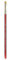 Princeton Velvetouch Artiste, Mixed-Media Brush for Acrylic, Watercolor & Oil, Series 3950 Willow's Blender Luxury Synthetic, Size 1/4
