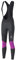 FDX Women’s Cycling Bib Tights – Padded, Italian Roubaix Fabric, Breathable, Quick Dry Ladies Thermal Bike Bib Pants – Thermodream Winter Biking Trouser, Bicycle Riding Leggings(Purple-L)