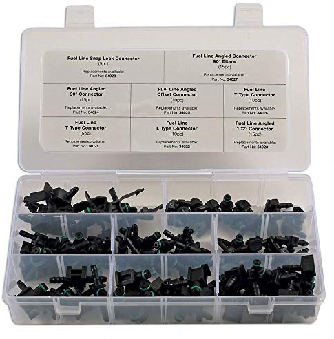 Connect 34039 Assorted Popular Fuel Line Connectors 85pc