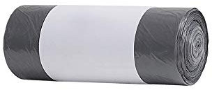 DEISS 54901-30 Liter Müllbeutel GRAU - 50 Stk. auf Rolle/Recycling-HDPE/Emil Deiss/Müllbeutel