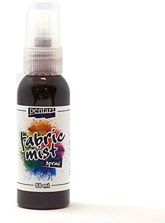 Zita's Creative - Vernice Spray per Tessuti, 50 ml, Marrone Fabric Mist - Vernice Spray per Tessuti, per bricolage