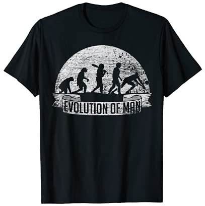 Evolution Volleyball T-Shirt Volleyballspieler Herren Männer T-Shirt