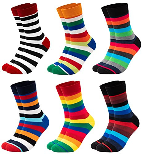 Occulto chaussettes fantaisie homme lot de 6 (modèle: Sigi) 39-42 Mix1