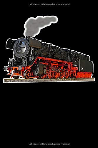 Eisenbahn Notizbuch: Planer Mit Punktraster A5 Format 120 Seiten