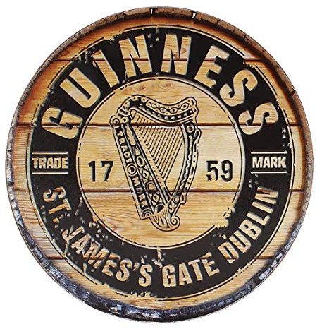 Guinness Offizieller Merchandise-Untersetzer mit Guinness-Label