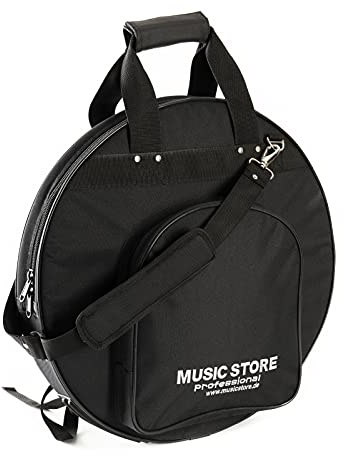 Fame Music Store, 20 E-Drum Cymbal Bag, Gepolsterte Nylon Beckentasche, Mit Schultergurt, Perfekt für Cymbal Pads, Inklusive Zusatztasche