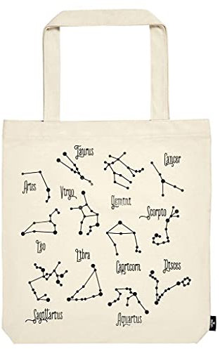 Moses Tragetasche Constellations 8 Liter 42 x 39 cm Baumwolle Creme