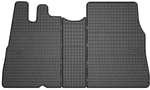 MOTOS Gummimatten Auto Fussmatte passend für Citroen Jumper I 1994-2006 Van, erste Sitzreihe Verbessern Sie Ihren Reisekomfort mit Antirutschmatte Auto - Allwetter fußmatten Auto, Schutz vor Verschmut
