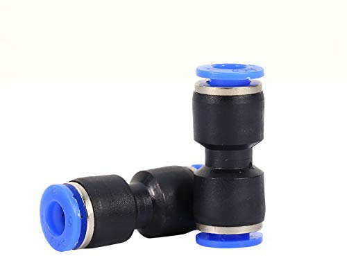Enchufe Rápido Neumático, Racores de Empuje Neumáticos de Forma Ovalada, Resistentes a Altas Presiones, Giratorios, para Aparatos Automáticos Industriales de 0 a 60 ° C