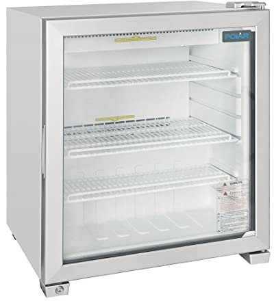 Polar G-Series Countertop Display Freezer - Energy Rating D, LED Lighting, Lockable GC889