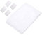 SouiWuzi Projection Screen,Movie Display Cloth Window Projector Screen White Foldable for Christmas, Projection Lamp Accessories Professional Curtains