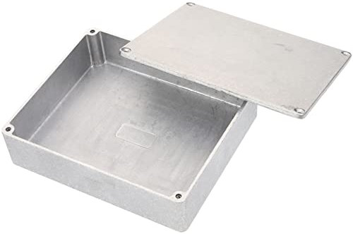 Vaguelly Aluminium Box Kasten Box Für Gitarreneffekt Ruhmeshalle Gitarrenpedalgehäuse Guitarra para Niños Gehege Zubehör Für Effekt Gehäuse Gitarrengehäuse Tauschen Pedalboards -Box Musik Aluminium