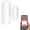 Comboss Rilevatore di sensore per porta WiFi intelligente, senza fili, allarme in tempo reale, compatibile con Alexa Google Assistant-1 pezzo