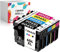 hehua 604XL Druckerpatronen für Epson 604 Patronen Multipack Kompatibel für Epson xp 3200 druckerpatronen XP-2200 XP-3205 XP-2205 XP-4200 XP-4205 Workforce WF-2910 WF-2930 WF-2935 WF-2950 (5er-Pack)