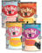 Lucky Lou Adult Mix-Paket Katzenfutter nass - 24 x 400g - hochwertiges Katzenfutter mit viel Protein - Nassfutter getreidefrei & ohne Zucker