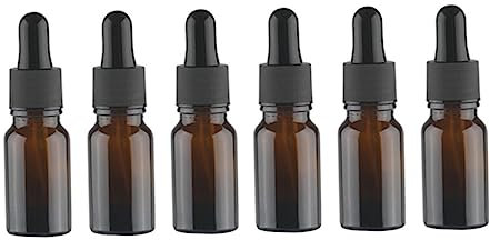 FRCOLOR 12pièces Bouteilles De Parfum Flacons Pour Huiles Essentielles Avec Pipette Rétro Et Élégant Pour Voyage Et Échantillons