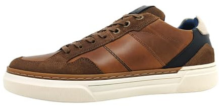 BULLBOXER Herrenschuhe Schnürschuhe Braun Freizeit, Schuhgröße:41 EU