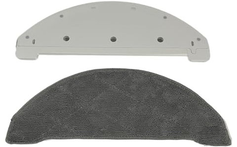 Tanque De Agua For Aspiradora, Base De Fregona, Compatible con HONITURE Q6 Pro. Barredora 2 En 1 Tanque De Agua De Control Eléctrico Inteligente con Filtro (Color : White Mop Base)