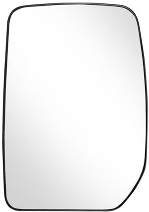 Mingke Spiegelglas Ersatz für Ford Transit MK6 MK7 2000-2013 Links Fahrerseite Beheizbar Außenspiegel Glas mit Trägerplatte