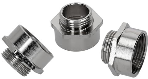 3 Stück Kalitec D5720250 Erweiterung mit O-Ring M20/M25 Messing