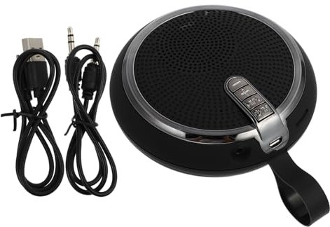 Uonlytech Kabelloser Lautsprecher Outdoor Tragbarer Multifunktionaler Kleiner Soundbox Kompakt Mit Kartensteckplatz Schwarz Mobiles Soundsystem Für Reisen Und Freizeit