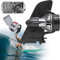 YANGYMM Elektrische Surfbrett-Finne, Sup-Finne, Wiederaufladbare Elektrische Finne, Elektro-Surfbrettflossenpropeller mit Fernbedienung, Tragbarer Strahl-Surfboard-Kit 3-6 Km/H
