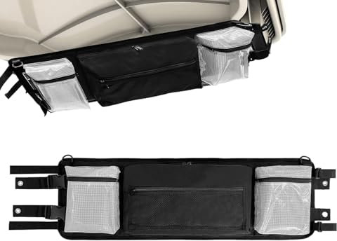 Golftasche Golf-Ausrüstung, wasserdichte Golfwagentasche, einfach zu installierender Golfwagen-Organizer, platzsparende Golfwagen-Aufbewahrung, Oxford-Tuch Golftasche für Wagen